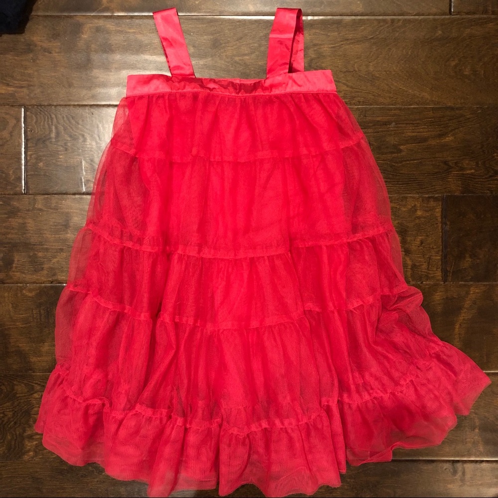 Gap Hot Pink Tulle Dress